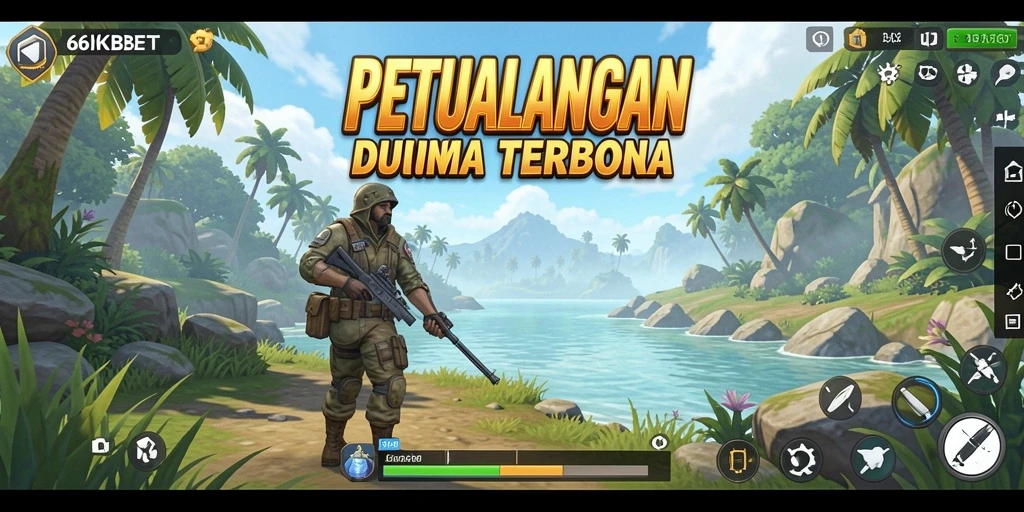 Tampilan gameplay mendebarkan dari dunia terbuka 66KBET.
