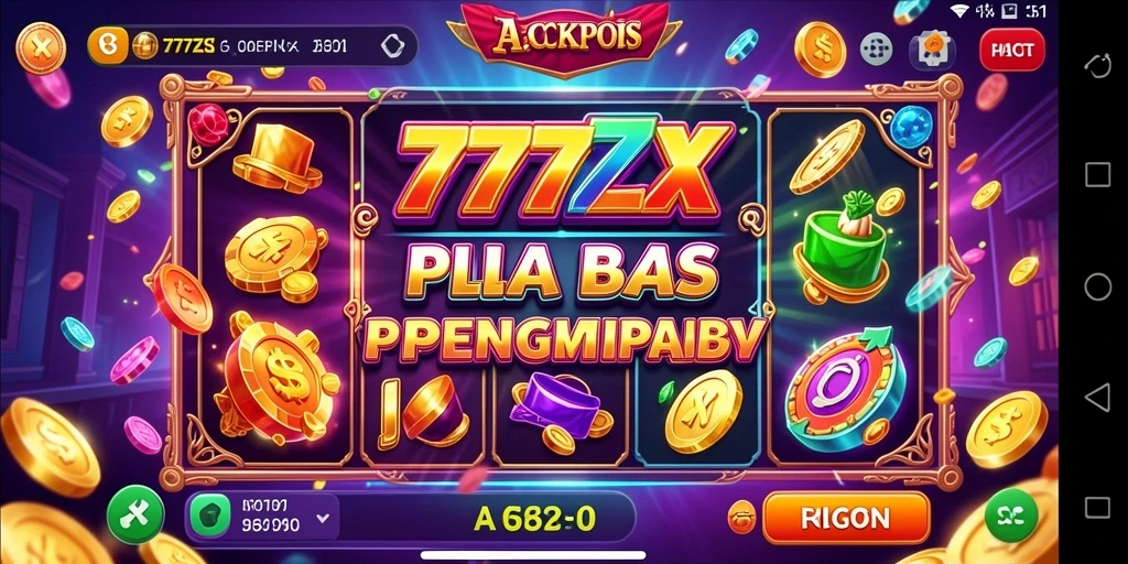 Tampilan gameplay Slot yang menarik dan mendebarkan di 777ZX.