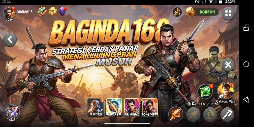 Tampilan gameplay menarik dari BAGINDA168 dengan aksi strategis.