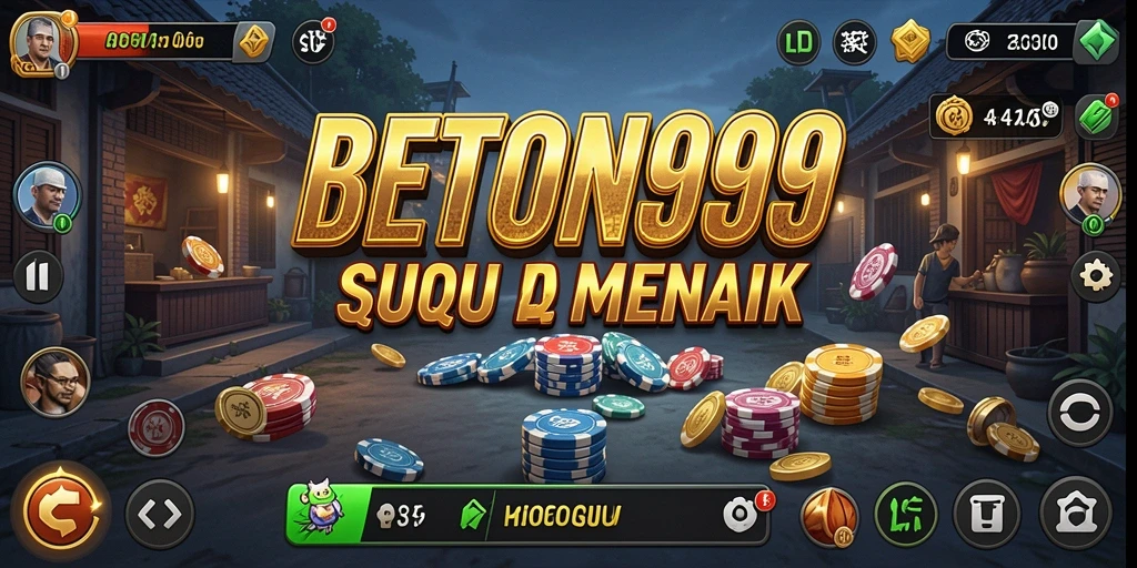 Tampilan keren dari gameplay QiuQiu di BETON999.