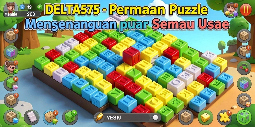 Tampilan gameplay DELTA575 yang menantang dan mengasyikkan.