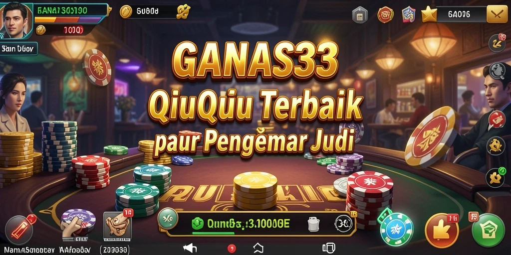 Screenshot gameplay seru QiuQiu dalam GANAS33.