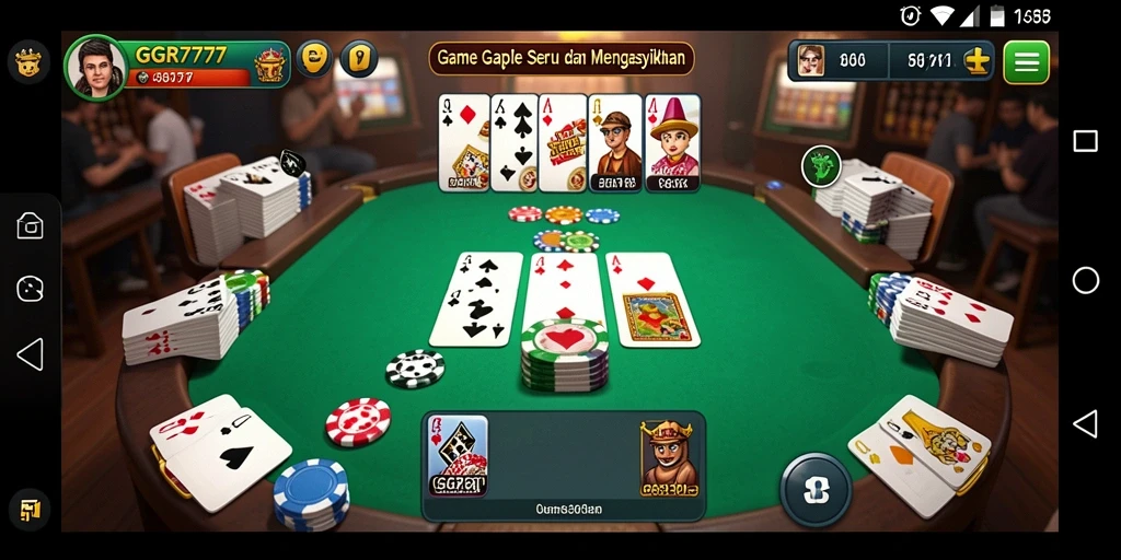 Tampilan gameplay GGR7777 yang menarik dan penuh warna.