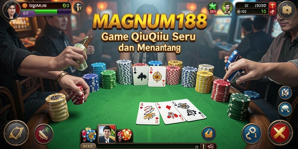 Tampilan gameplay QiuQiu yang menarik di MAGNUM188.