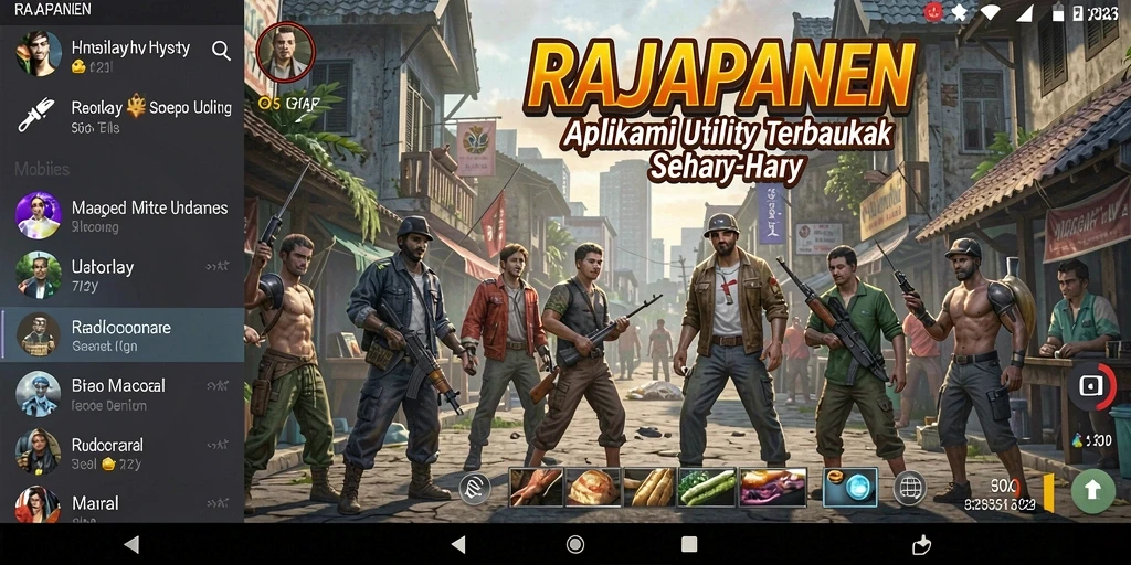 Screenshot RAJAPANEN menampilkan antarmuka pengguna yang intuitif dan fungsional.