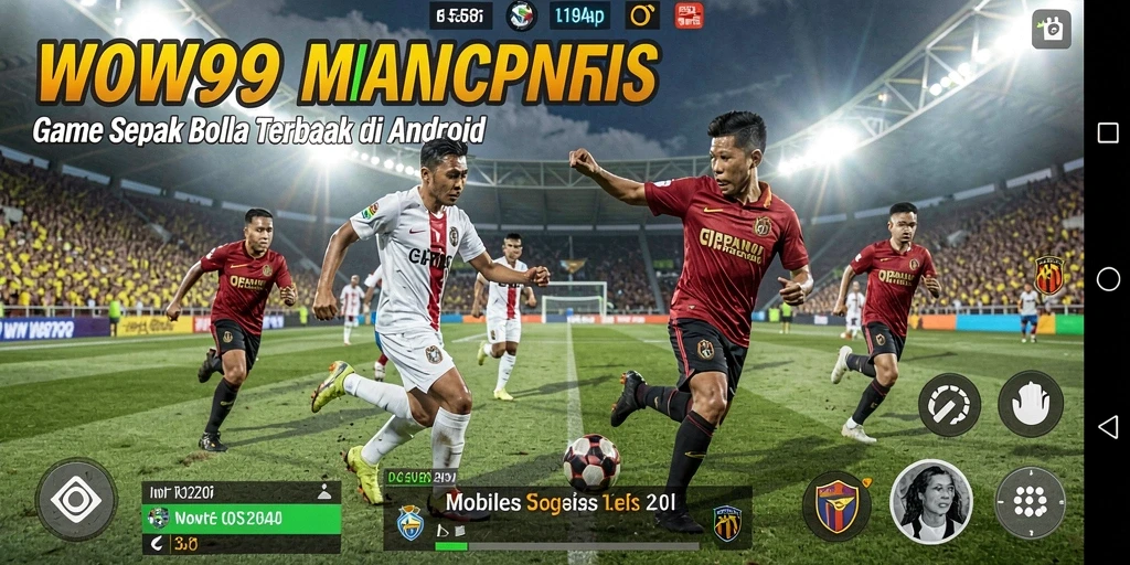 Tampilan gameplay WOW99 yang mendebarkan saat pertandingan berlangsung.